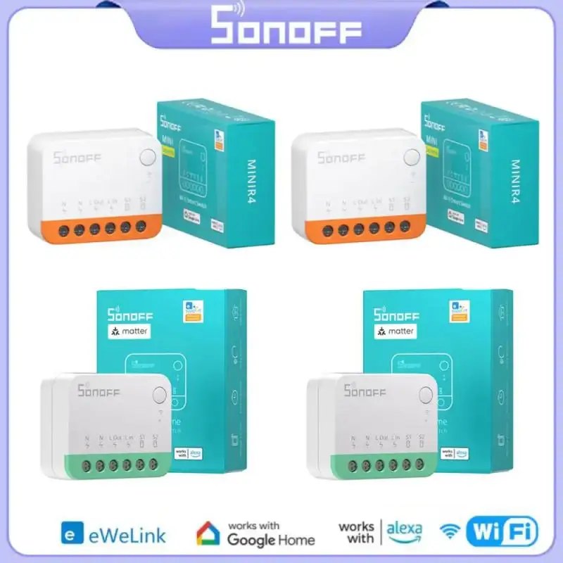 

Мини-переключатель SONOFF MINIR4M / MINIR4 Extreme с поддержкой Wi-Fi