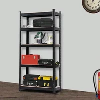 Adjustable Shelf Steel Garage Home Metal Unit Wire for Home, Kitchen, Office, Garage, Bedroom, Closet 1