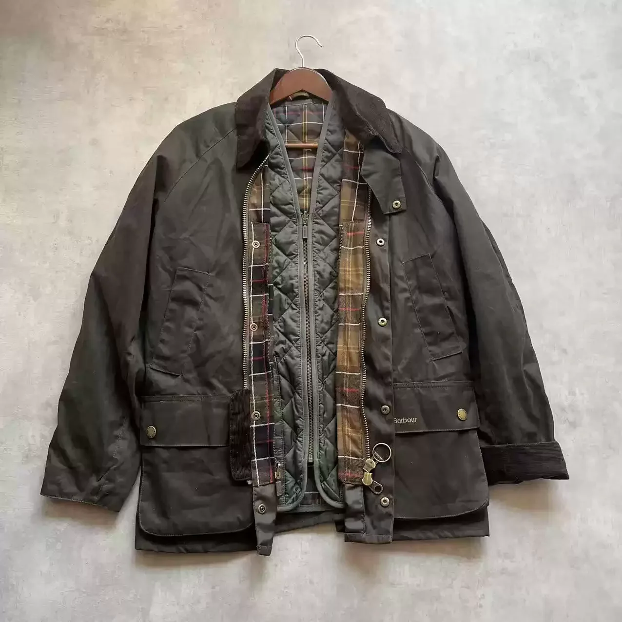 Barbour SL Ashby Barbour windbreaker waxed jacket waxed slim coat waterproof windbreaker jacket casual men jacket