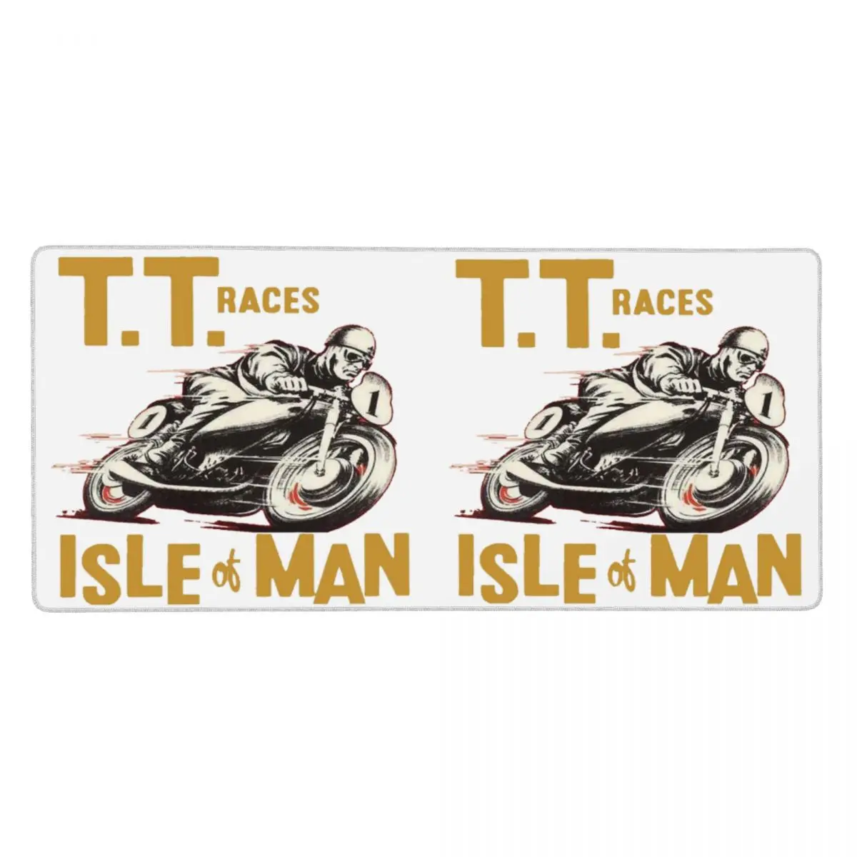 Alfombrilla de ratón grande para motocicleta Isle Of Man TT, alfombrilla para teclado de ordenador, alfombrilla para ratón, alfombrilla para escritorio para ordenador portátil, accesorios de oficina,