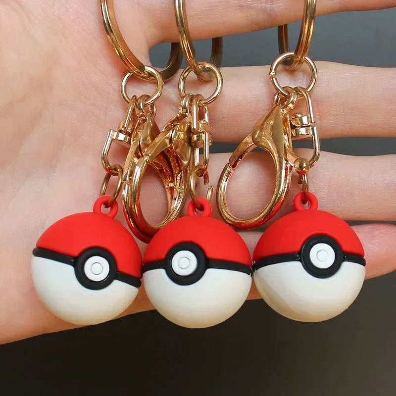 20pcs/lot  Action Figure Pokeballs  Keychain Pendant Toy Christmas For Gifts 3