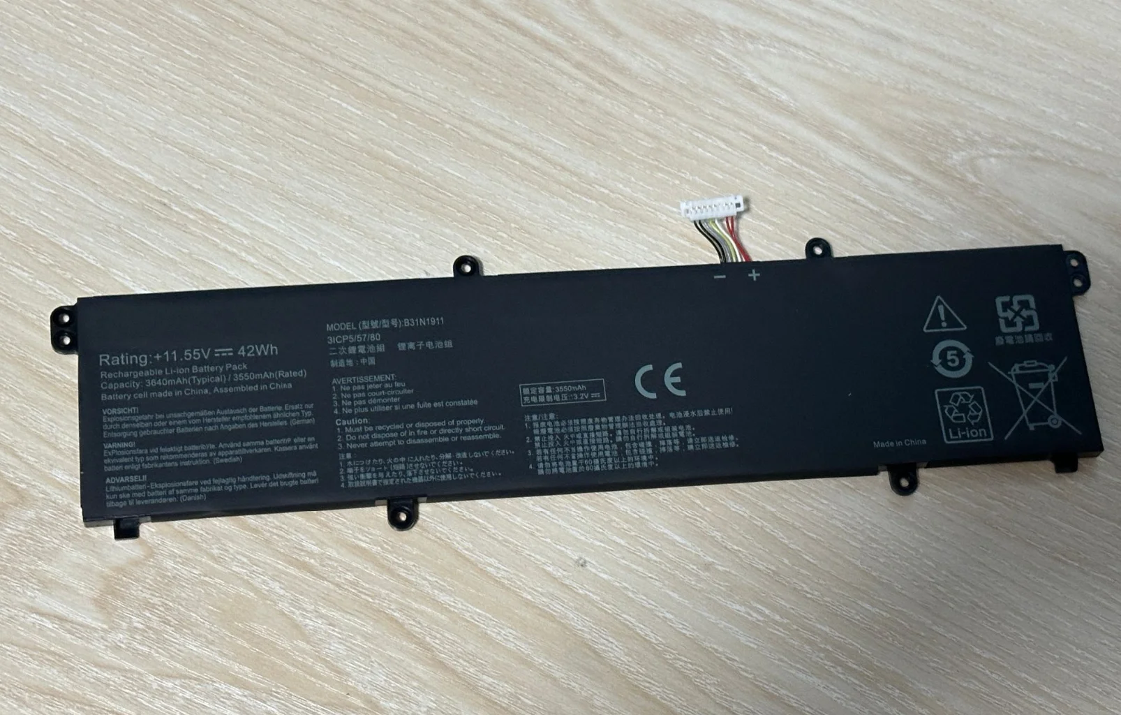 Großhandel Original Baterie B31N1911 C31N1911 Notebook-Batterien für Asus VivoBo