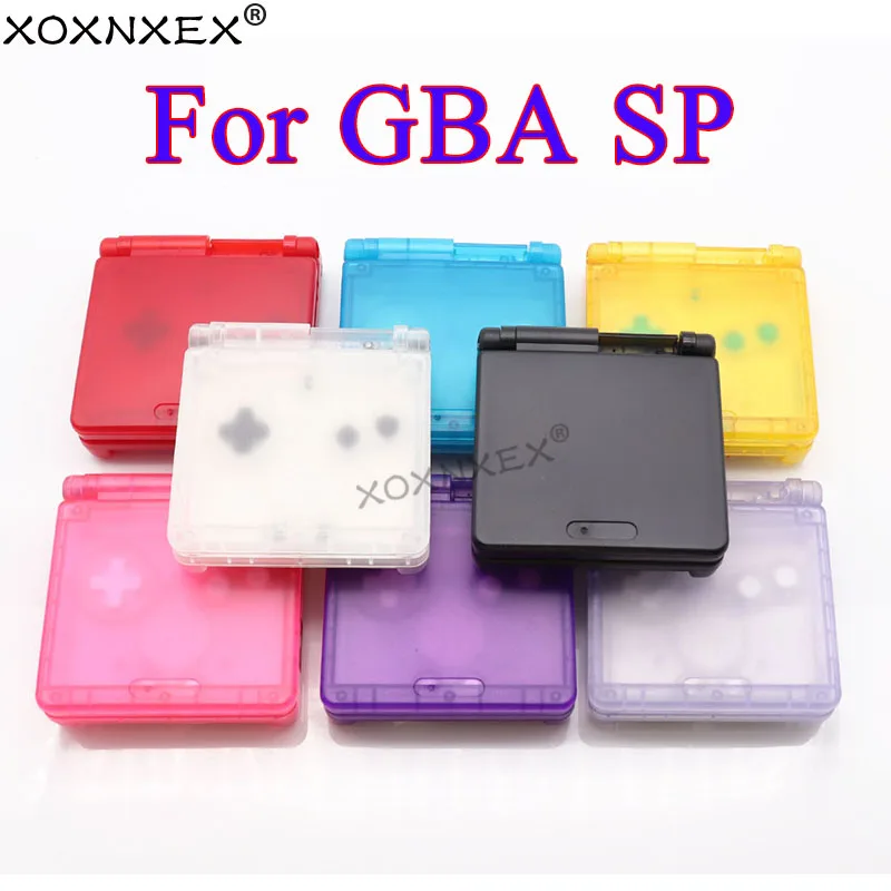 Xoxnxex Guscio Trasparente Per Custodia Sostitutiva Gba Sp Shell Cover Per Game Boy Advance Sp