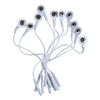 Single Head Short Electrode Lead Cables Electrode Wires 2mm DChead 3.5mm Plug For TENS Massager Electrode Gloves/Pads 5
