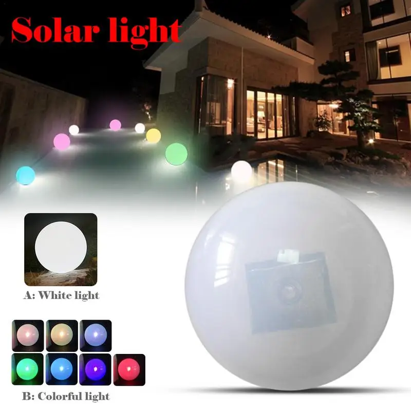 

Solar Floating Pool Lights Floating Ball Pool Light Solar Powered Swimming Pool Accessories For Inground Pools Pond Fountain