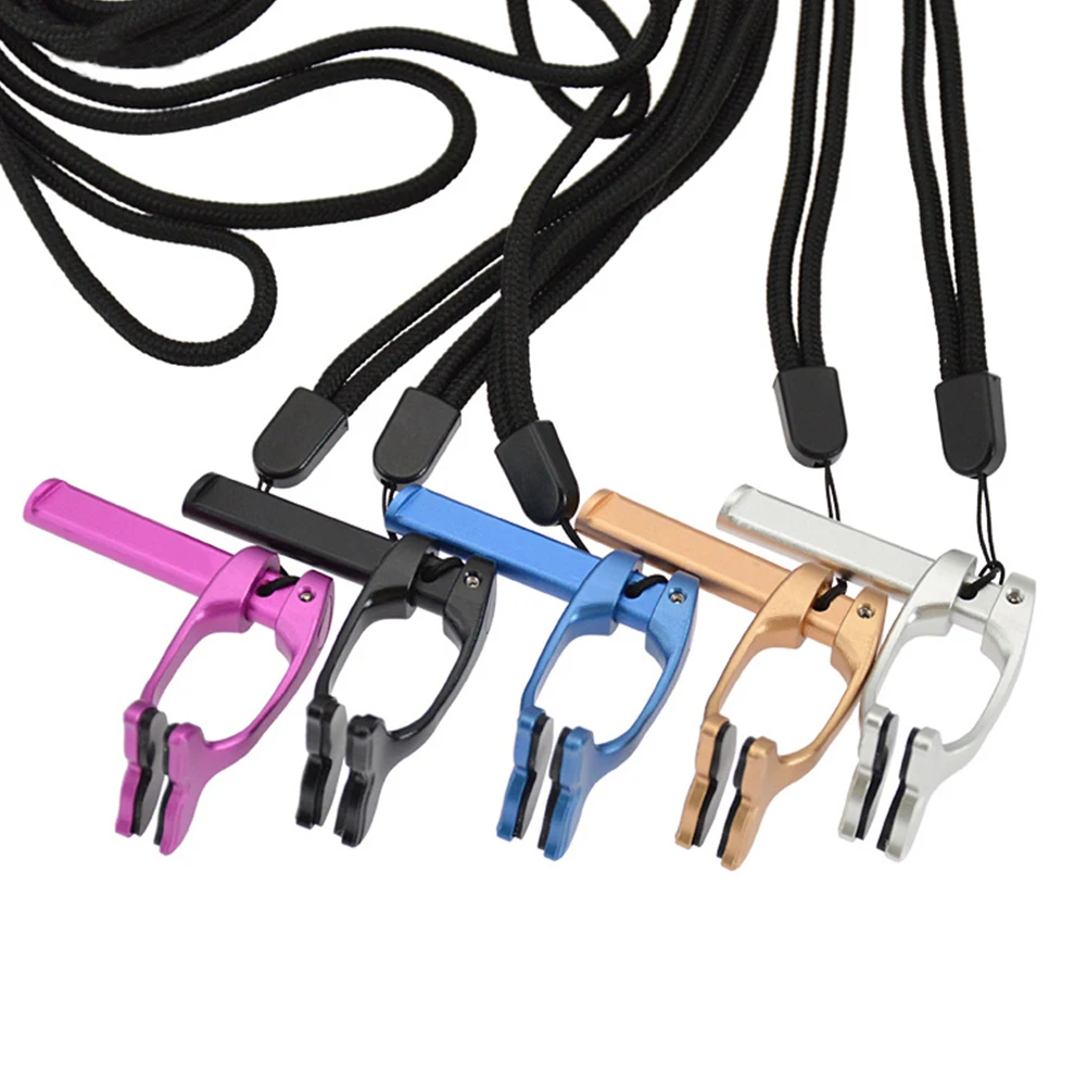 Adjustable Diving Nose Clip Aluminum Alloy Nonslip Swimming Nose Clip