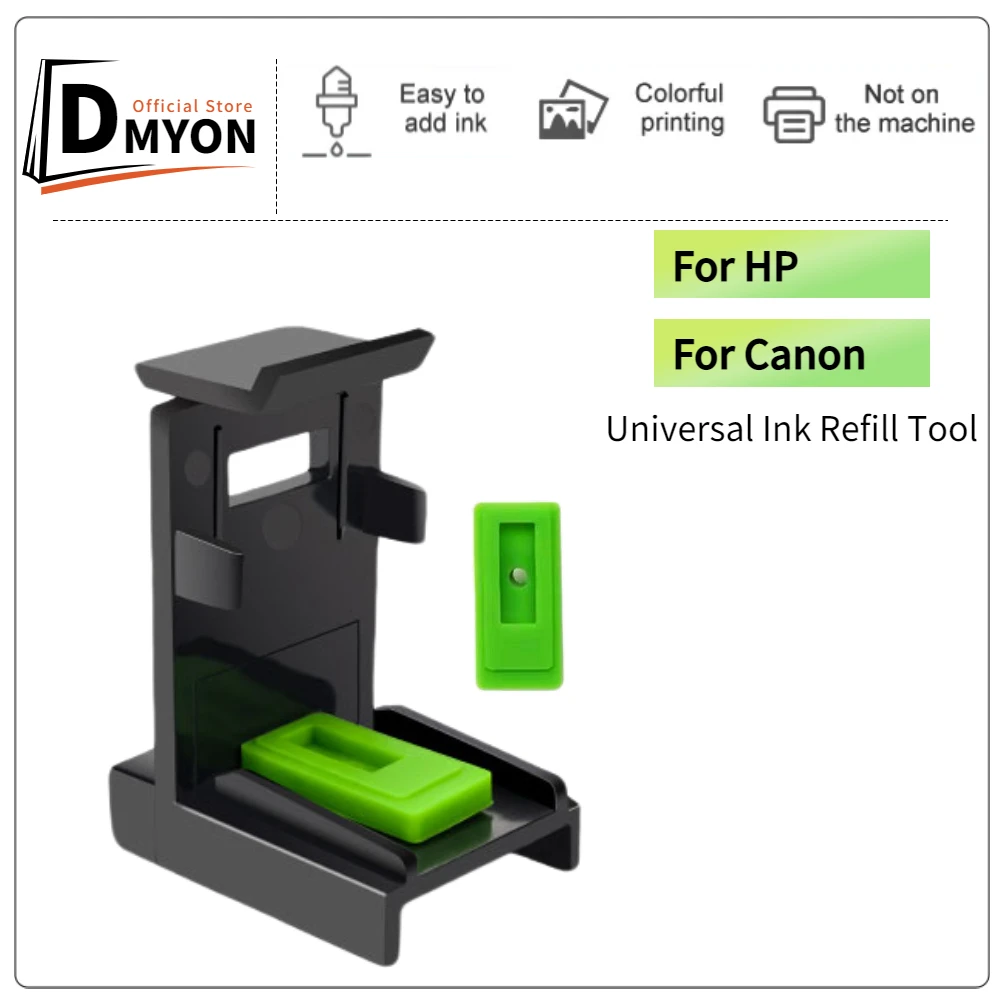 DIY Cartridge Universal Ink Refill Tool Ink Refill Kits Clamp Absorption Clip Refill Pumping Tool For Canon HP Printer