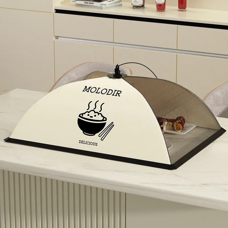 Foldable Dining Table Mesh Cover Food Covers Home Food Anti Fly Mosquito Tent Umbrella Picnic Protect Net Kitchen Accessories food cover kitchen utensils table cover kitchen supplies
