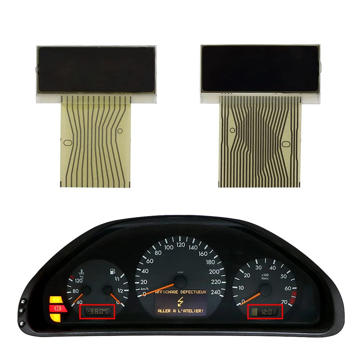   LCD ȭ  ÷, ޸  C Ŭ W202 E Ŭ W208 CLK W210 SLK 170 
