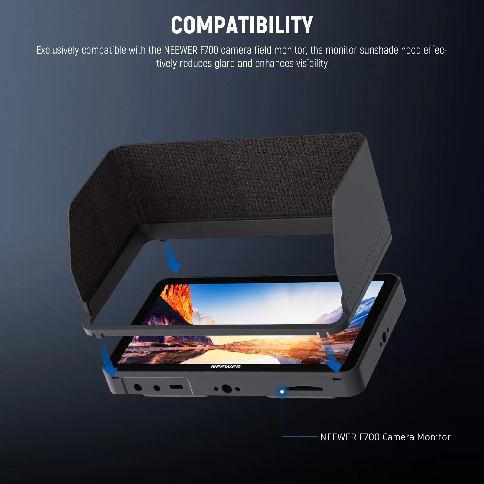 ラ*ー様 NEEWER NW-760 HDMI Field Monitorカメラ Neewer NW760 Ultra HD 7 Inches 1920x1200 IPS Screen Camera