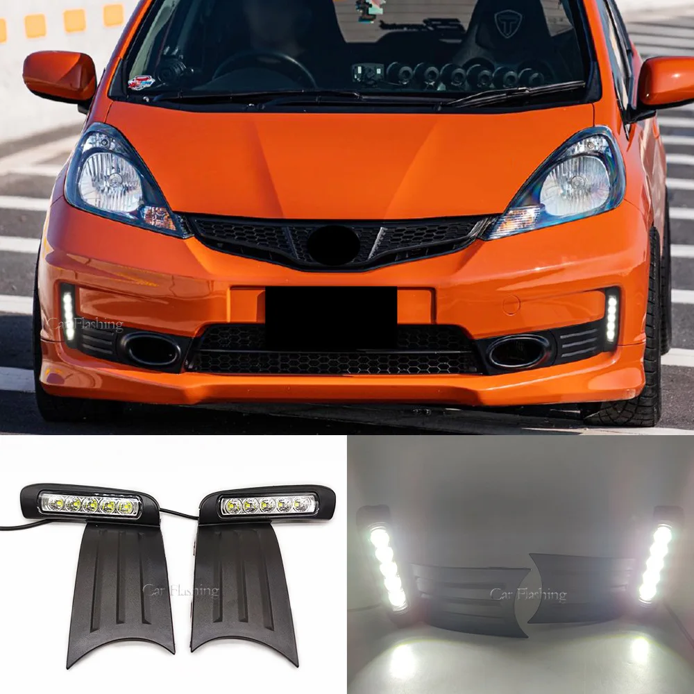 

For Honda 11-13 Fit JAZZ/FIT RS daytime running lights, daytime running lights, front fog lights