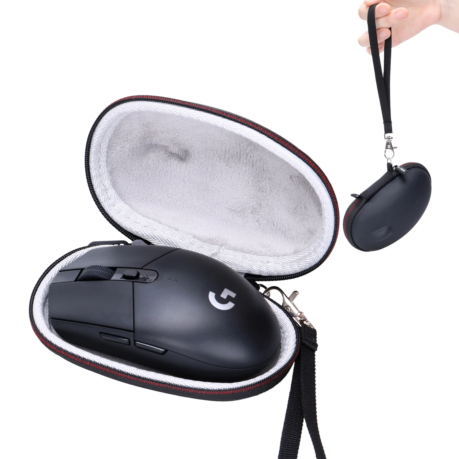 Ltgem-eva Case para Logitech G305 Gaming Mouse Transporte Impermeável Bolsa de Armazenamento Apenas Bolsa