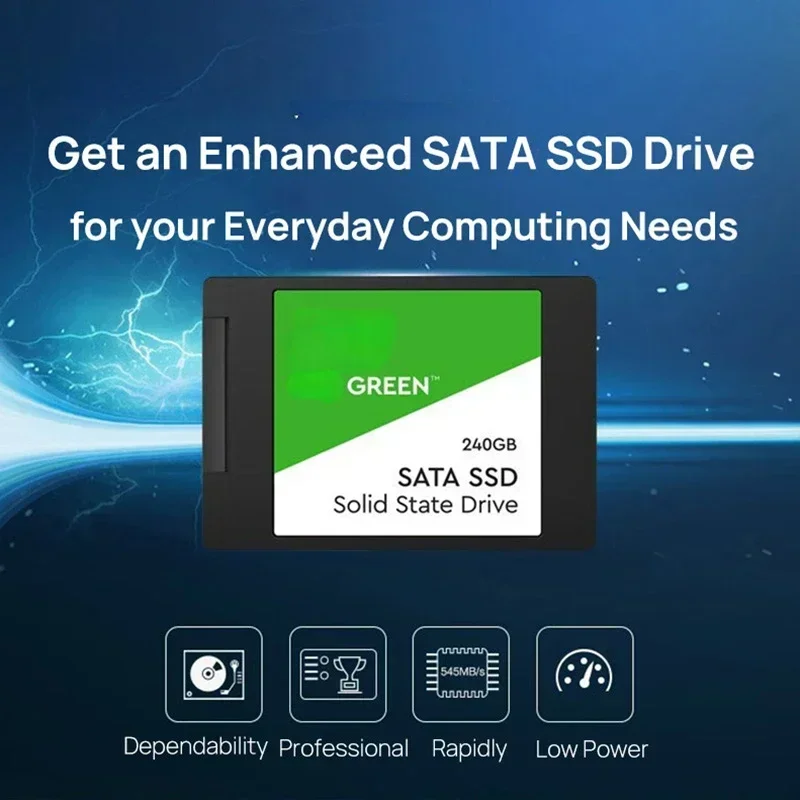 Ʈ ũž  ׸ ũ ϵ ̺, 2.5 ġ SATA3 SLC SSD, 240GB, 480GB, 1TB, 2TB, б ӵ 545 MB/s, 2.5 ġ