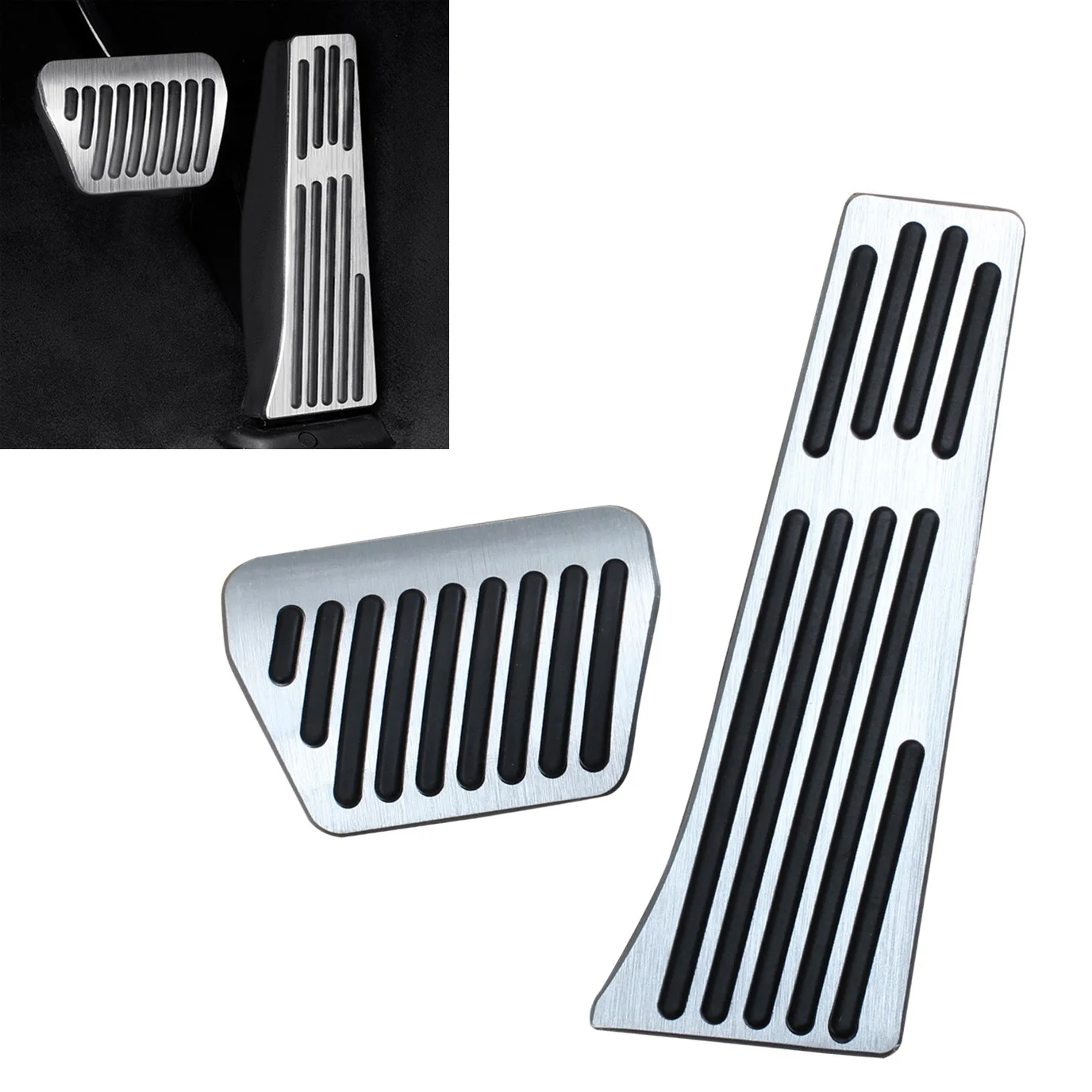 

Non Slip Aluminium Alloy Pedal Fit For BMW E90 E91 E92 F07 F10 F11 F12 F01 X3 X4 X5 X6 X5M X6M Z4 Car-Styling Accessories