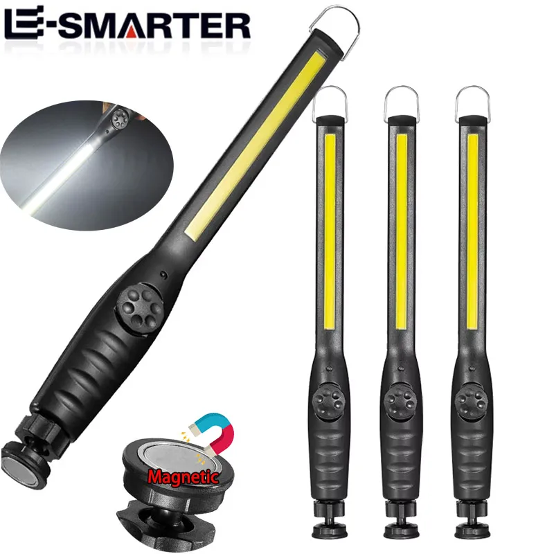 COB Portable LED Work Lights Cordless Magnetic LED Work Lamp Inspection Lights for Car Repair Home Garage Emergency portable work lights emergency lights portable work light