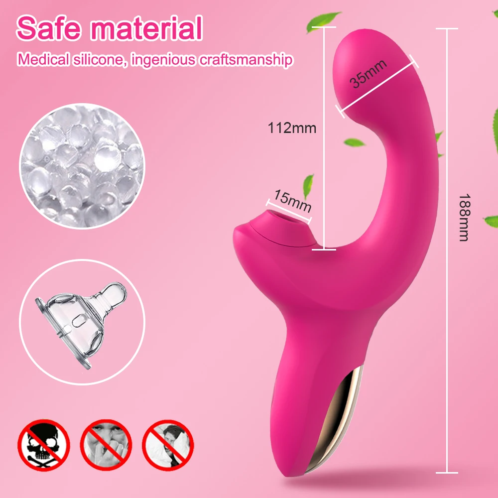 20 Speeds Dildo Vibrator Sex Toy for Women Female Clit Sucker Vacuum Clitoris Stimulator Finger Wiggling Adults Goods vagina sucking vibrator female sex toy clit sucker vibrator female masturbator