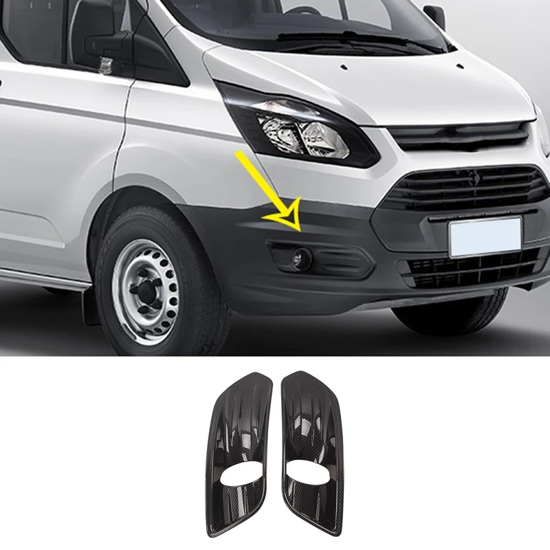 

Передняя противотуманная фара из АБС-пластика для автомобиля, задняя защитная крышка, отделочная панель для Ford Transit 2017 2018 2019