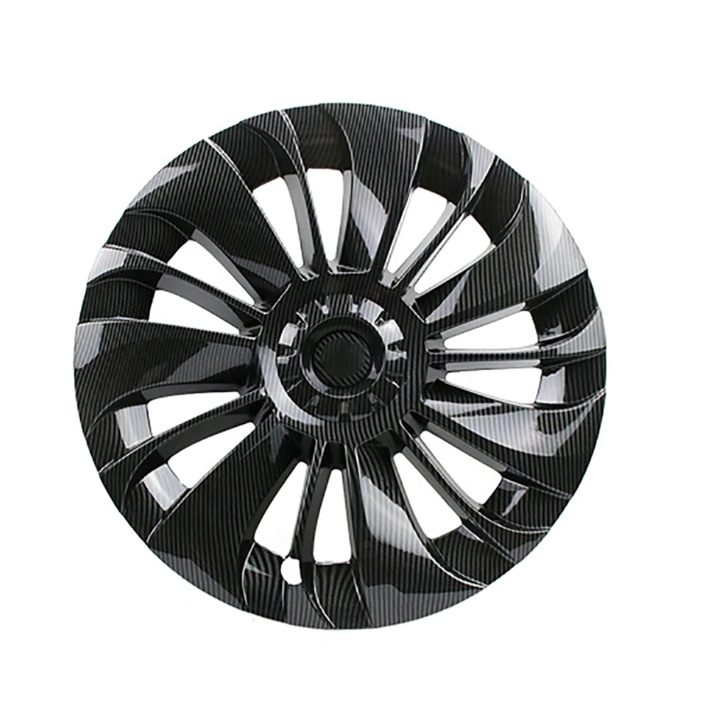 19 inch Hub Caps For Tesla Model Y-Wheel Cover Hub Caps Rim Cover Vehicle Car Exterior Tyre Tire Trim Accessories
