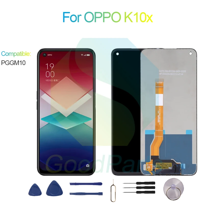 

ЖК-дисплей для OPPO K10x, экран 6,59 дюйма, PGGM10 K10x, сенсорный дигитайзер в сборе, замена