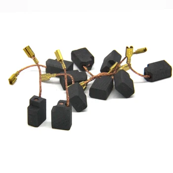 디월트 앵글 그라인더용 카본 브러시, 자동 정지 전동 공구 예비 부품 포함, D28111, D28116, 6.35x10x13mm, 5 쌍