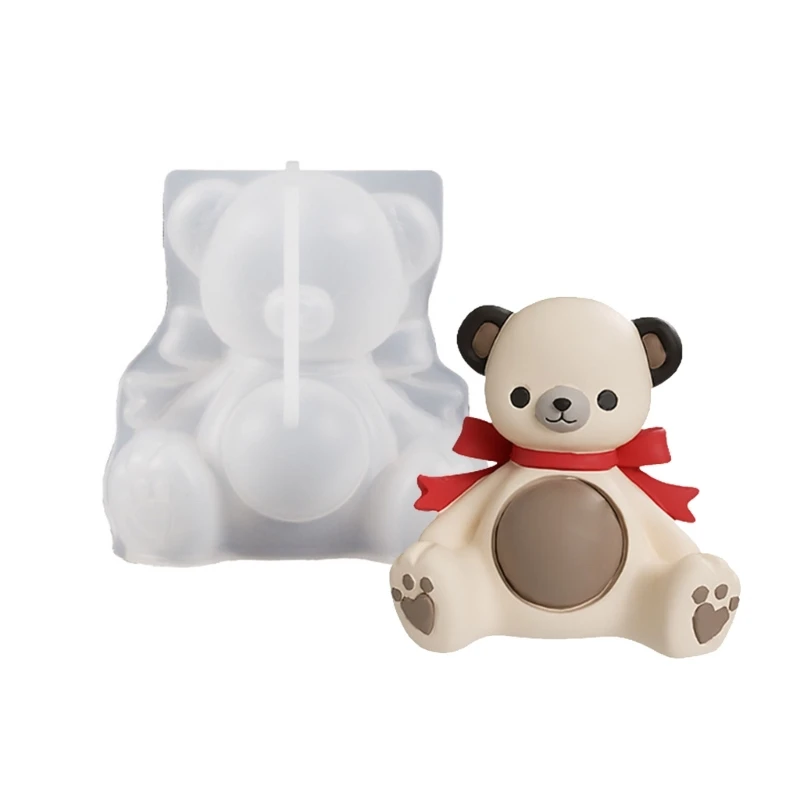 

Bear Silicone Soap Moulds Silicone Material for Hand-Making Soap