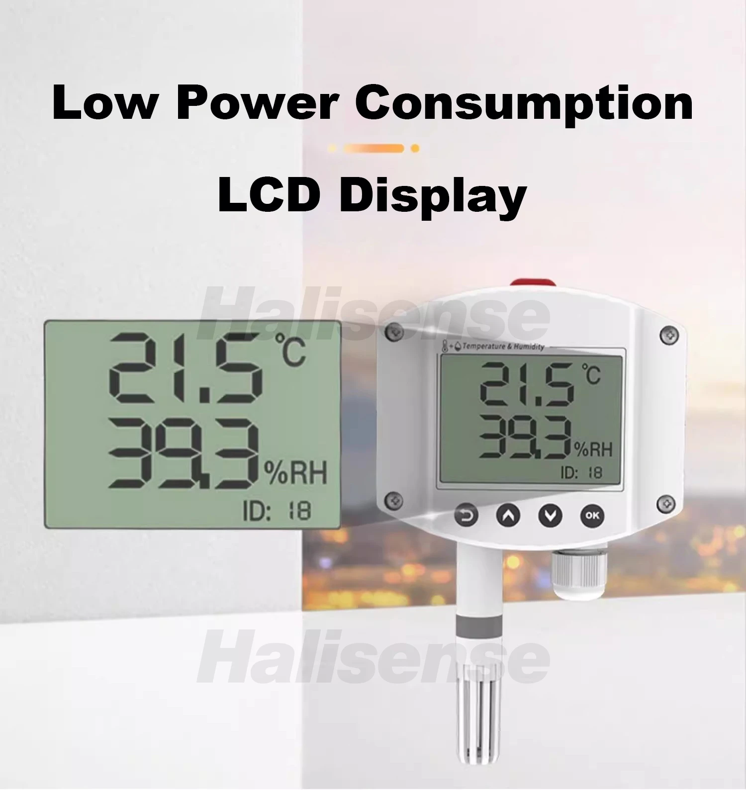 RS485 4-20mA 0-5V 0-10V Remote Monitor Wall Mount rs485 humidity and temperature