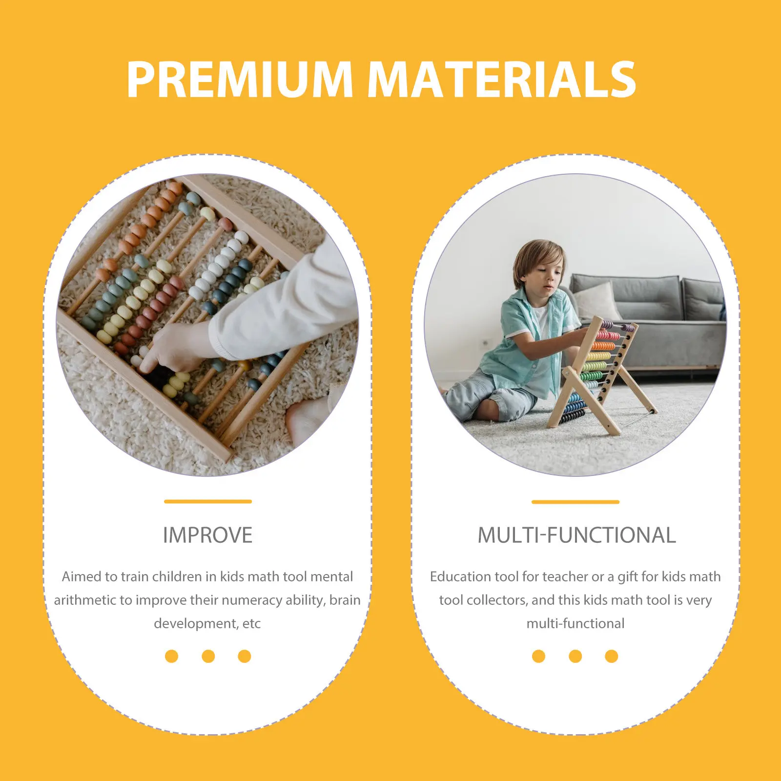 어린이 수학 도구 13 막대 중국식 계산 프레임 초등학생을 위한 교육용 정신 산술 두뇌 발달 교구