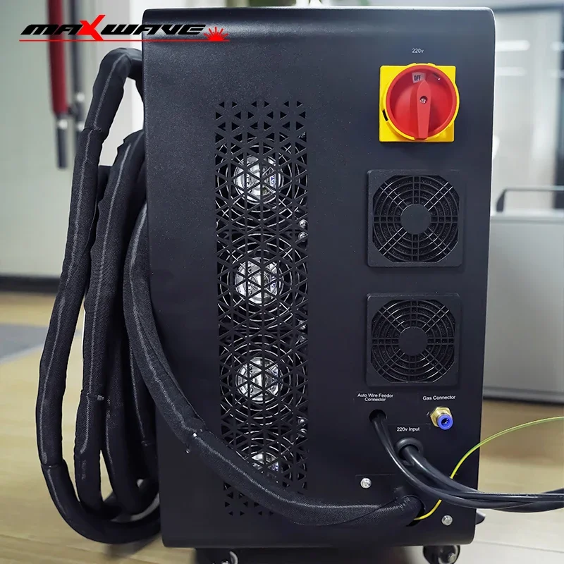 800W Air Cooling Laser Welder 3 in 1 Strong Cutting Welding Cleaning Fiber Laser Welding Machine for Metal welding Rust clean 4