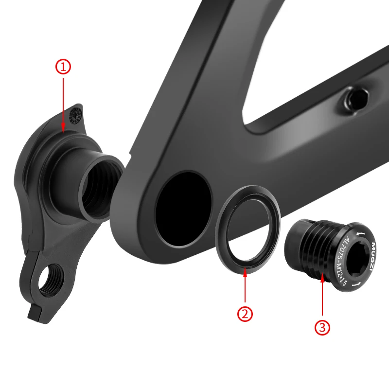 Attacco Deragliatore Universale SRAM UDH (Universal Derailleur Hanger) - Alluminio - MPN 00.7918.093.000