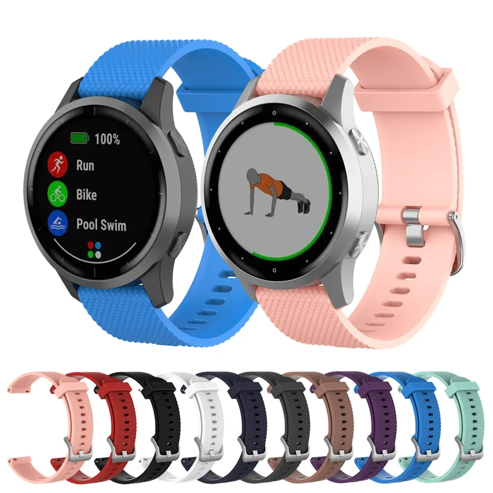 Premium Silicone Wrist Strap for Smart Watches - Versatile and Durable Bracelet Band
