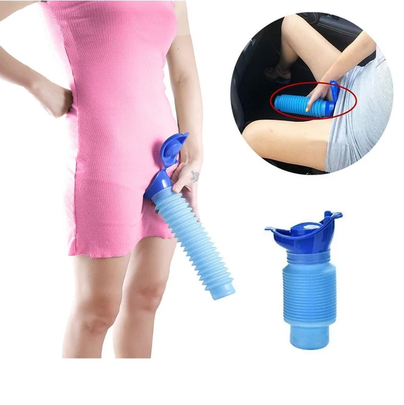 Portable Urinal 750ml Portable Adult Urinal Outdoor Camping Travel Urine Car Urination Pee Soft Toilet Urine Help Men Toilet