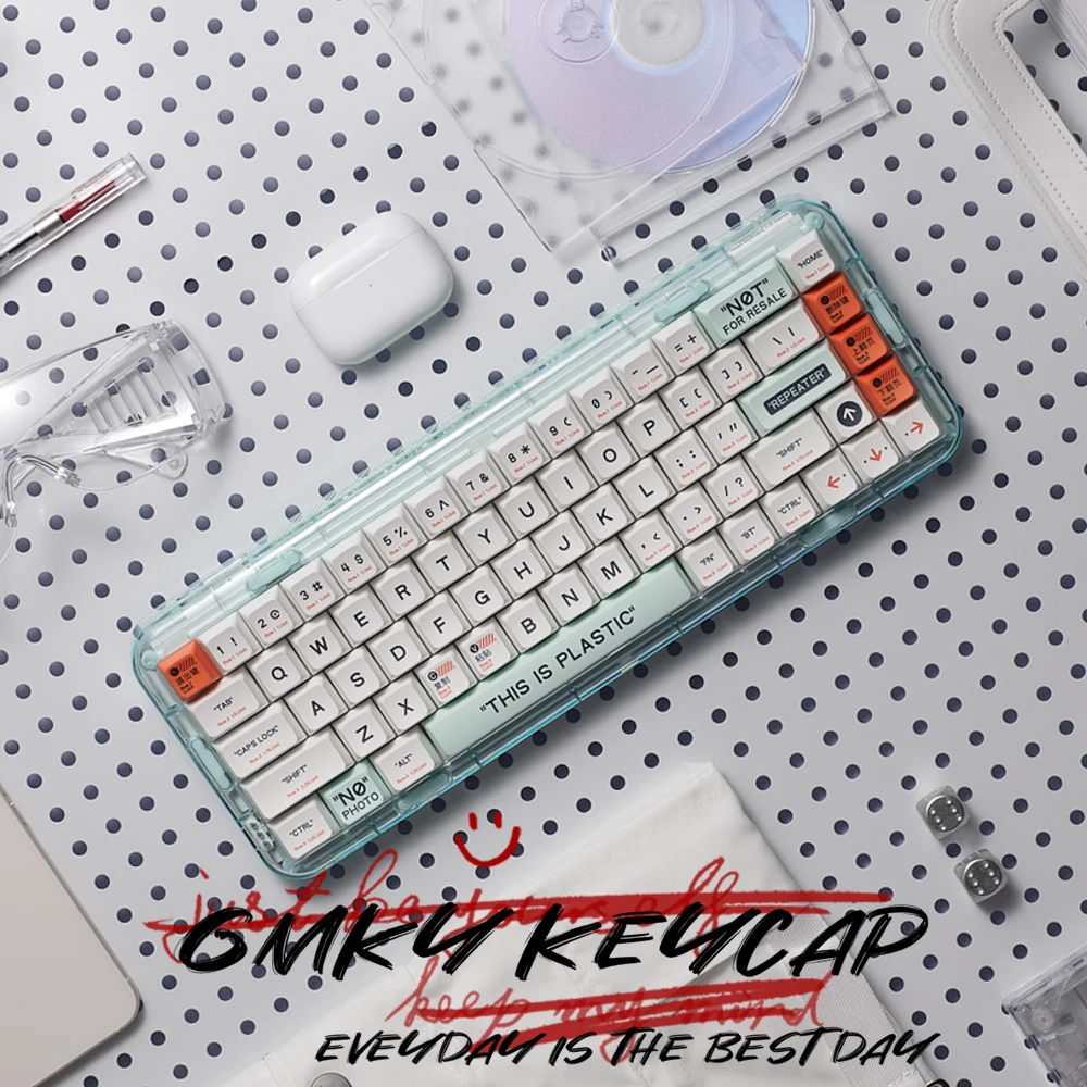 

G-MKY 143 Keycaps Plastic MDA Height Keycap Dye-Sublimation Thick PBT Keycaps MX Switch Mechanical Keyboard Keycap