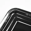 Stainless Steel Baking Tray Rectangle Baking Sheet Pan Non-stick Chips Basket Baking Dish For Toaster Oven Cookie Baking 2