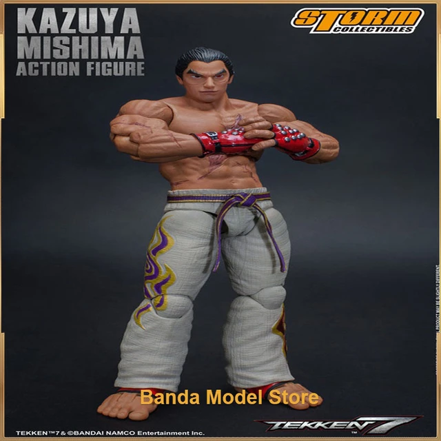 Tekken 7: Kazuya Mishima, Storm Collectibles 1/12 Action Figure 