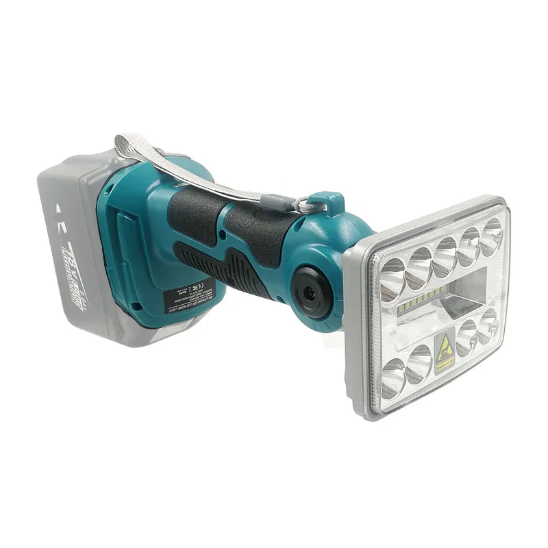 LED Work Lights Flashlights Electric Torch Spotlight for Makita Lamp 18V Li-ion Battery Adapter BL1815 BL1830 BL1850 BL1860 6