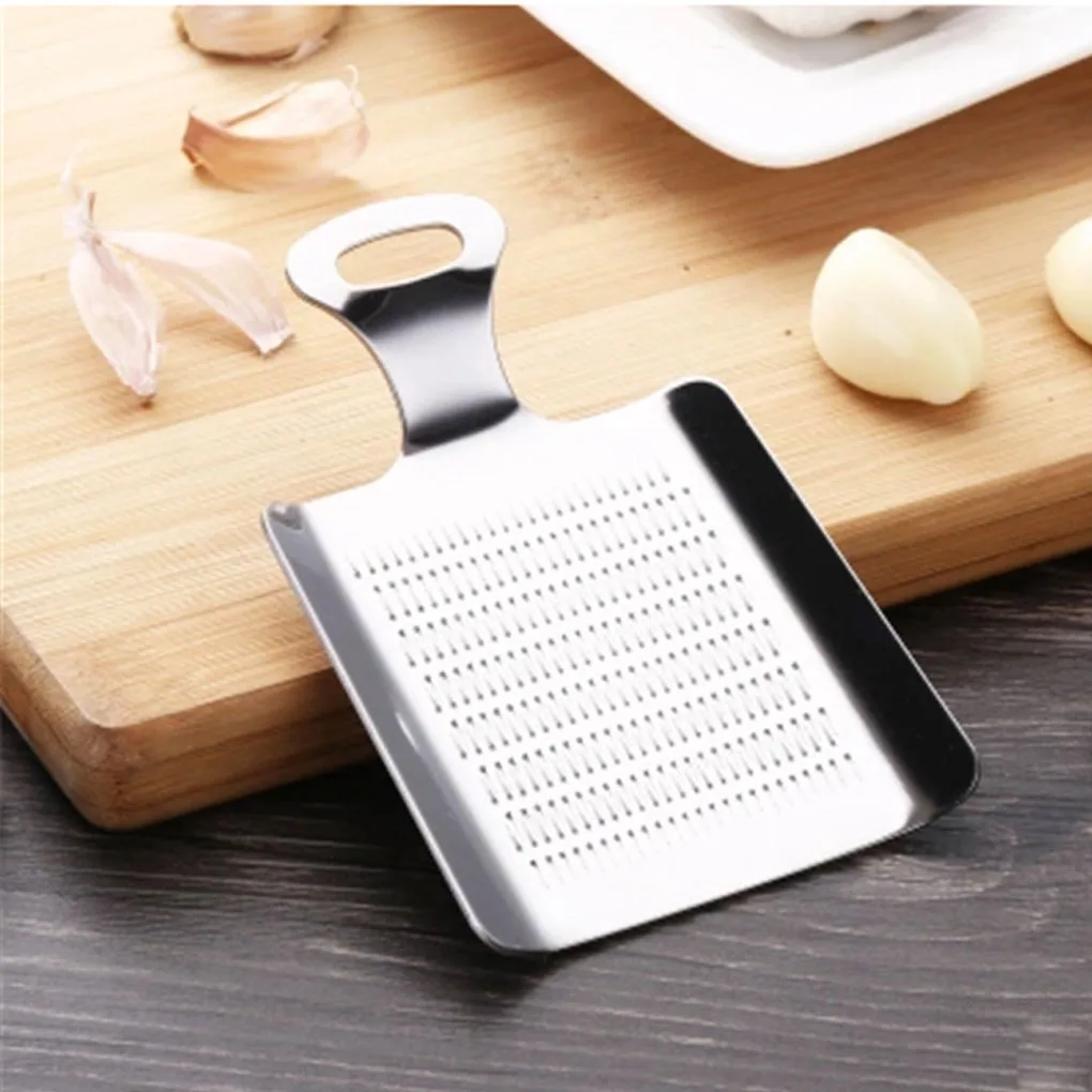 Description Picture 2 of itemGinger Grater Wasabi Grater Crusher Stainless Steel Garlic Grinder Kitchen Fruit Root Vegetables Ginger Grinding Tool