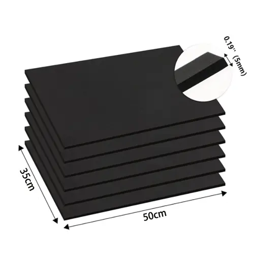 1pcs Thickness 1mm2mm3mm5mm10mm Eva Foam Sheets Sound-Absorbing Noise Spone Foam Craft Eva Sheets Handmade Model Making Material - Image 3