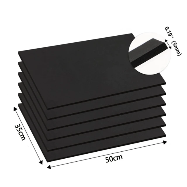 NEW 1pcs Thickness 1/2/3/5/10mm Eva Foam Sheets Sound-Absorbing Noise Spone Foam Craft Eva Sheets Handmade Model Making Material 3