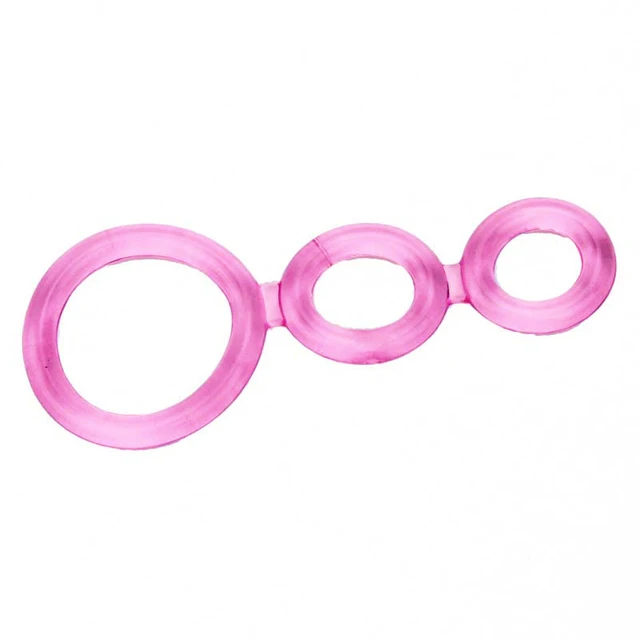 Cock ring bow tie Pink penis jewelry Dick ring. Sex gift box