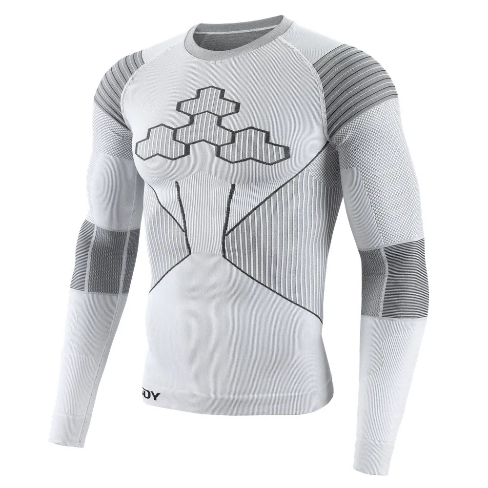 Thermal Underwear Set Men Boy Skiing Underwear Set Fitness Workout Thermal Gym Ski Snowboarding Hiking Sport Running Yoga Exercise Suit Long Johns A81
