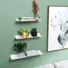 Floating Bathroom Shelves Without Drilling Storage Wall Rack Home Organizer Ledge Hardwares Cabinet Kitchen Toilet Accessories 5