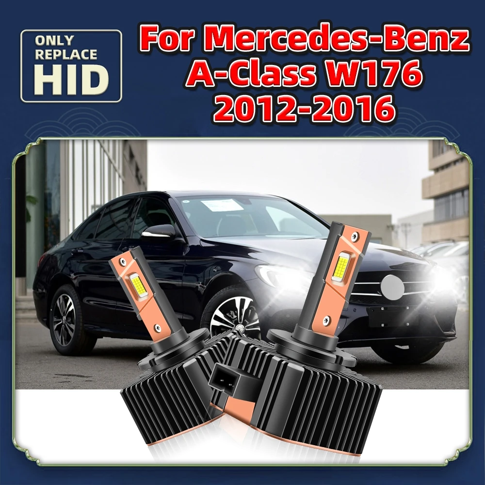 

20000LM D1S LED Headlight CSP Bulb 90W Car Auto 12V Luces Front Headlamp For Mercedes-Benz A-Class W176 2016 2015 2014 2013 2012