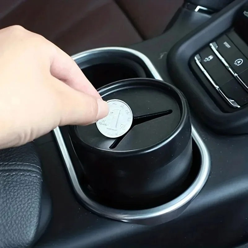 Car Trash Can with Lid,Mini Auto Garbage Can Leakproof Vehicle thumbnail 4