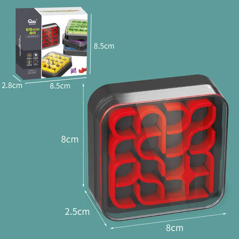 ABS Logical Thinking Training 3D Puzzle Educational Toy