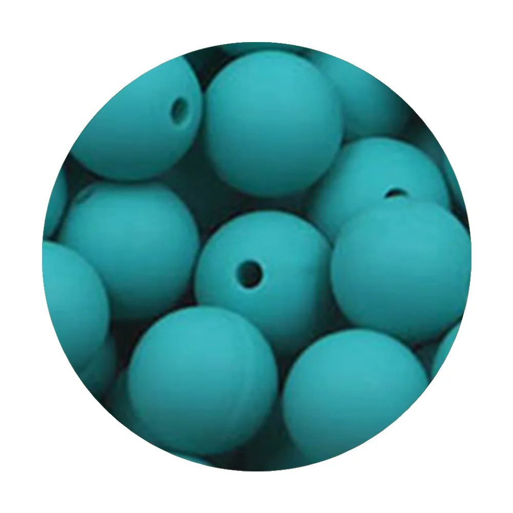 Assorted Silicone Beads for DIY Jewelry Making - 50 Pieces