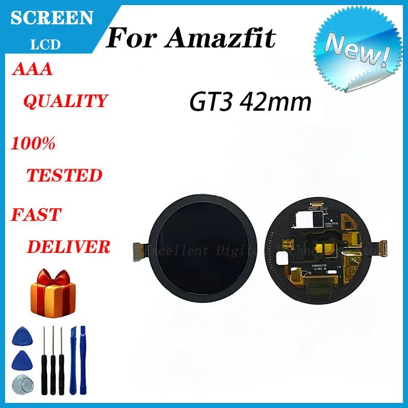 

For Huawei GT3 42mm MIL-B19 LCD Screen Display + Touch Screen Smart Watch Accessories Replacement And Repair Parts