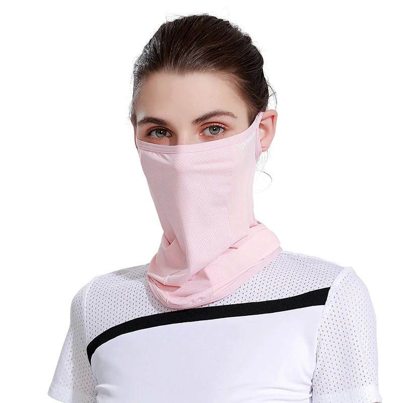 Zonwering Masker Full Face Uv Bescherming Oor Bescherming Nek En Nek Bescherming Geïntegreerd Fietsmasker Golfmasker