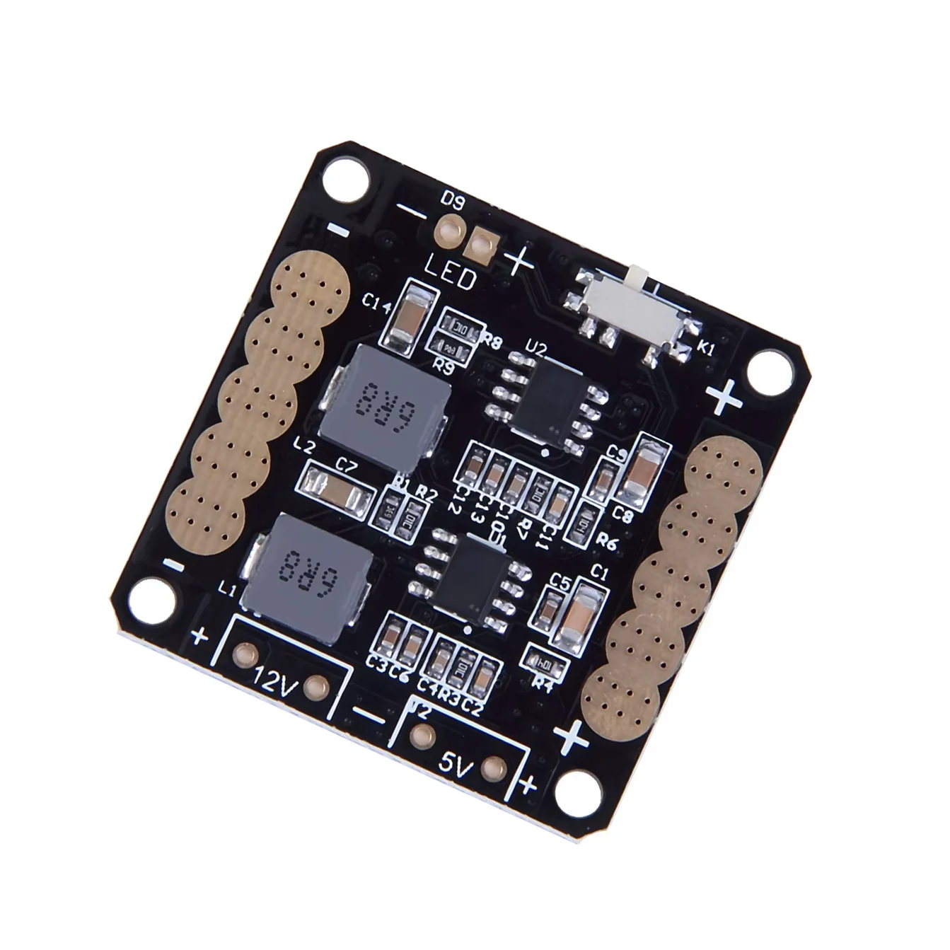 PDB CC3D 5V 12V pour QAV250 - Carte Distribution Alimentation FPV