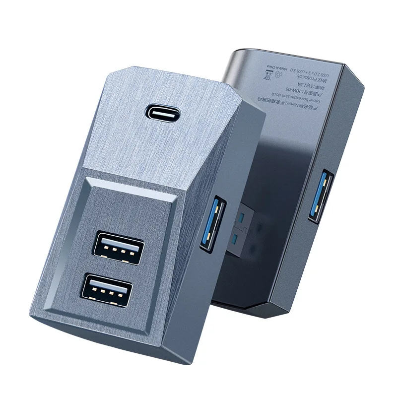 테슬라 2021+ 모델 3/Y/YL/주니퍼/하이랜드 글러브박스 도킹 스테이션 센터 콘솔 확장기 USB 어댑터 자동차 인테리어 모드