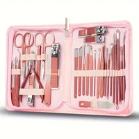 7/30pcs Manicure Set Nail Clipper toenail clippers pedicure tools, Suitable for Travel Manicure Kit Multifunction Nail Tools 1